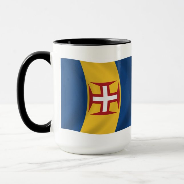 Madeira Flag Mug (Left)