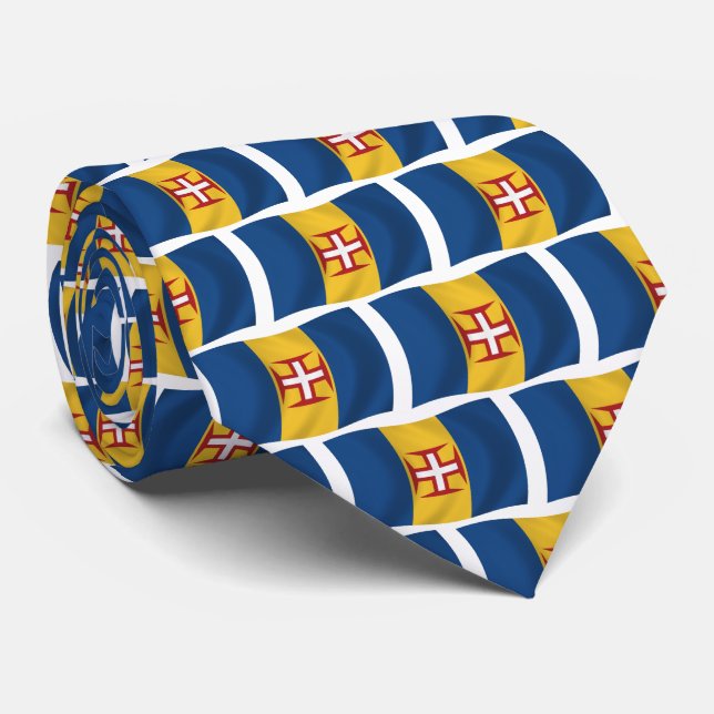Madeira Flag Tie (Rolled)
