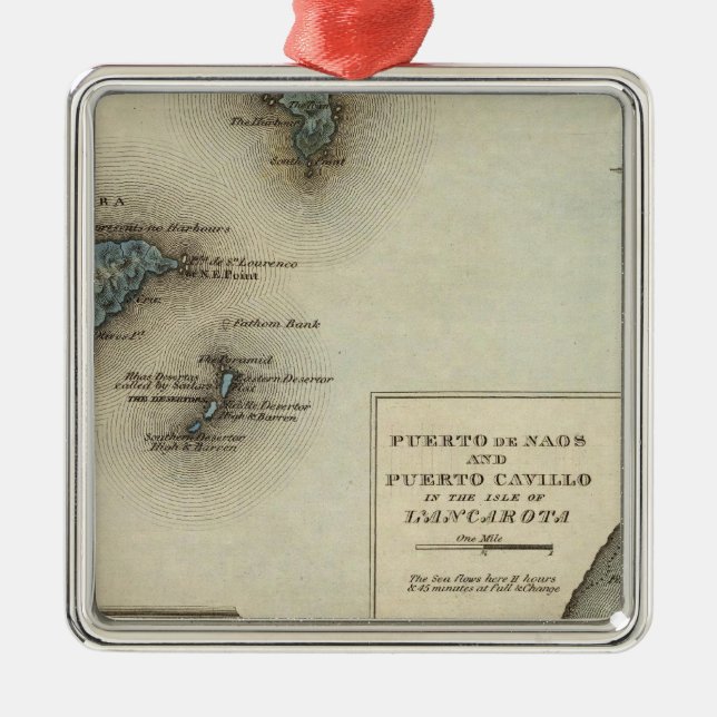 Madeira Ids Metal Tree Decoration (Front)