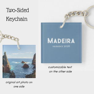 Madeira Ponta de São Lourenço Personalised Travel Key Ring