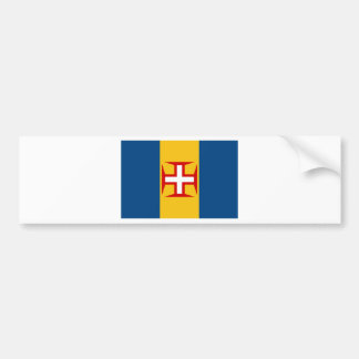 Madeira (Portugal) Flag Bumper Sticker