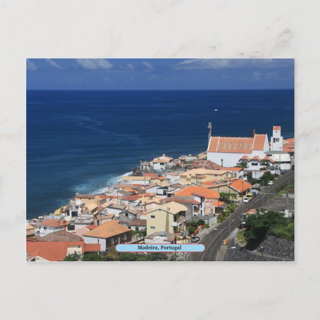 Madeira, Portugal Postcard (Front)