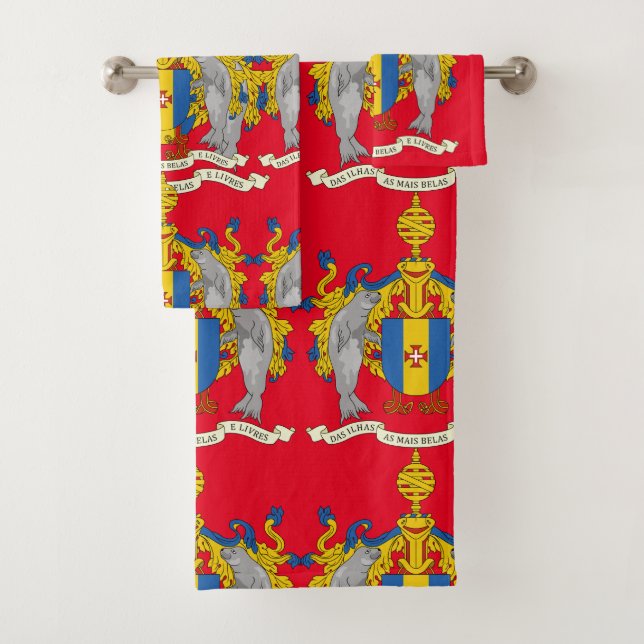 Madeira Portuguese designs  Bath Towel Set (Insitu)