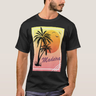 Madeira Retro Vintage Sunset T-Shirt