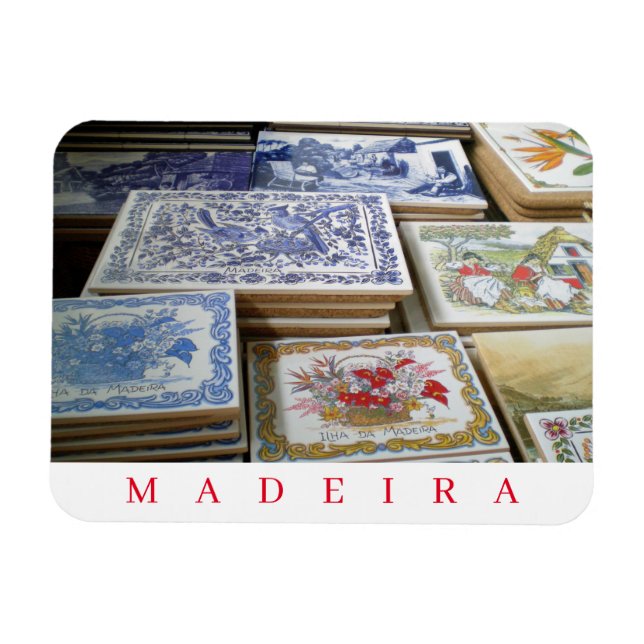 Madeira souvenirs fridge magnet (Horizontal)