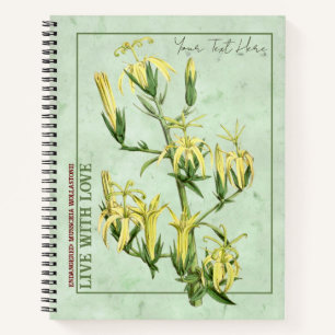 Madeiran Marvel: Musschia wollastonii Notebook