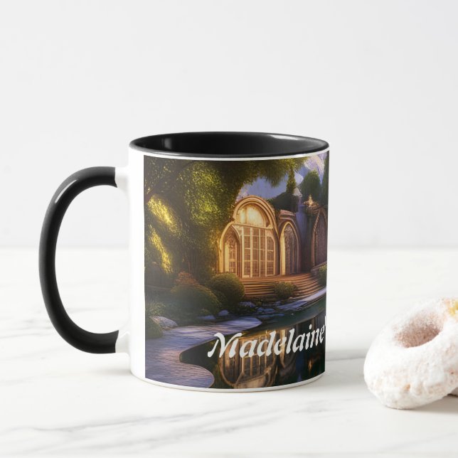 Madelaine's Morning Tea Mug (With Donut)
