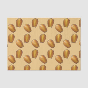 Madeleine French Food Pastry Chef Pâtisserie Cakes Tissue Paper