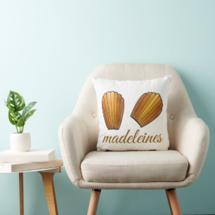 Madeleine French Pastry Chef Pâtisserie Cakes Cushion