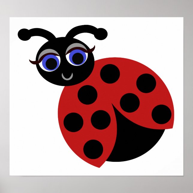 Madeleine LadyBug Toon Print (Front)