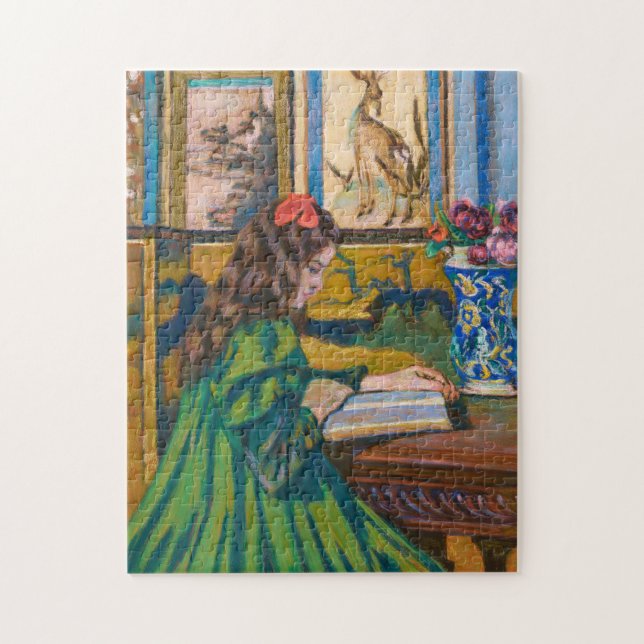 Madeleine Reading | Armand Guillaumin Jigsaw Puzzle (Vertical)