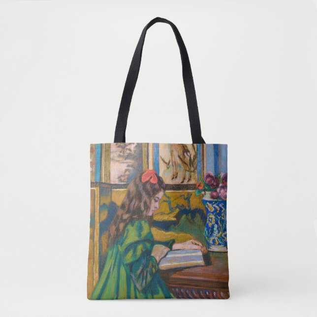 Madeleine Reading | Armand Guillaumin Tote Bag (Front)