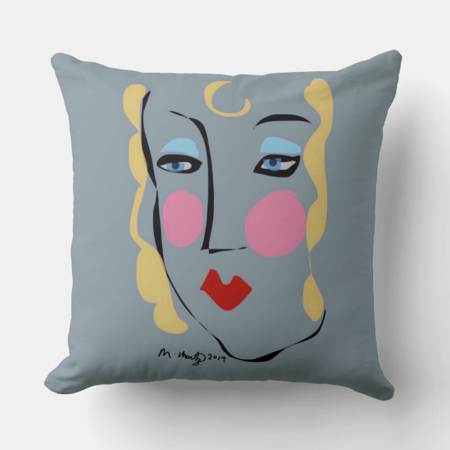 Madeleine Was Mad For Matisse Cushion (Front)