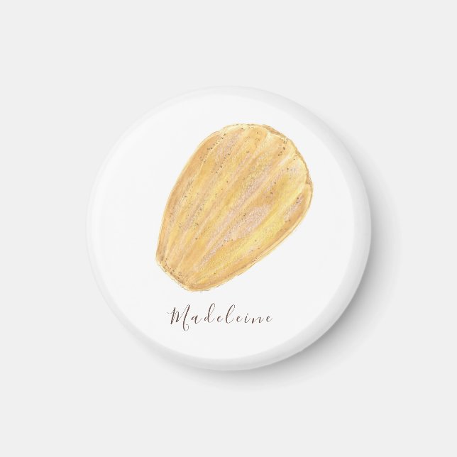 Madeleine watercolor magnet (Front)