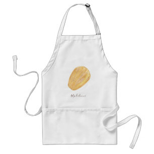 Madeleine watercolor standard apron