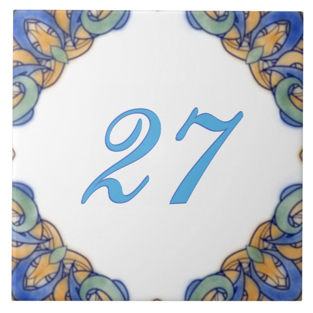 Madeline Big House Number Tile (Front)