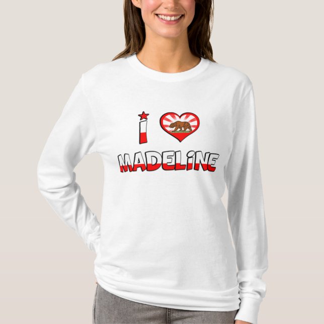 Madeline, CA T-Shirt (Front)