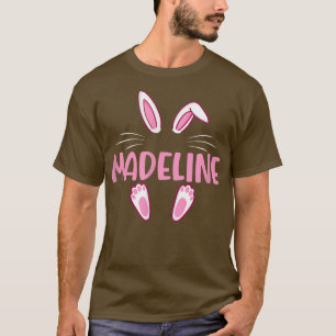 MADELINE Easter Bunny Funny Novelty Womens Custom T-Shirt