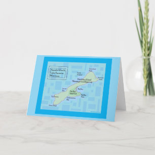 Madeline Island Blank Notecard 2025
