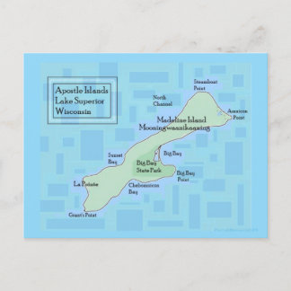 Madeline Island Postcard 2025