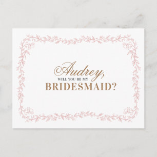 Madeline Will You be my Bridesmaid Cards