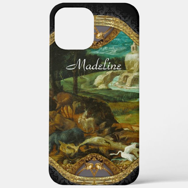 Madelines Meadow Monogram Case-Mate iPhone Case (Back)