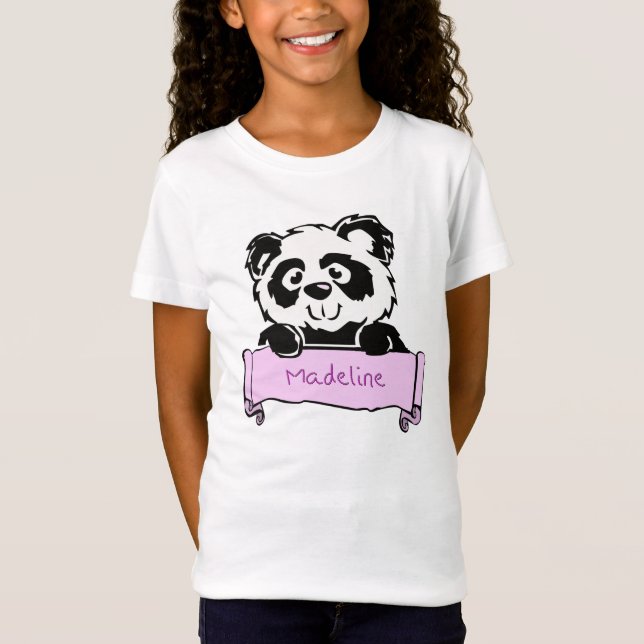 Madeline's panda T-Shirt (Front)