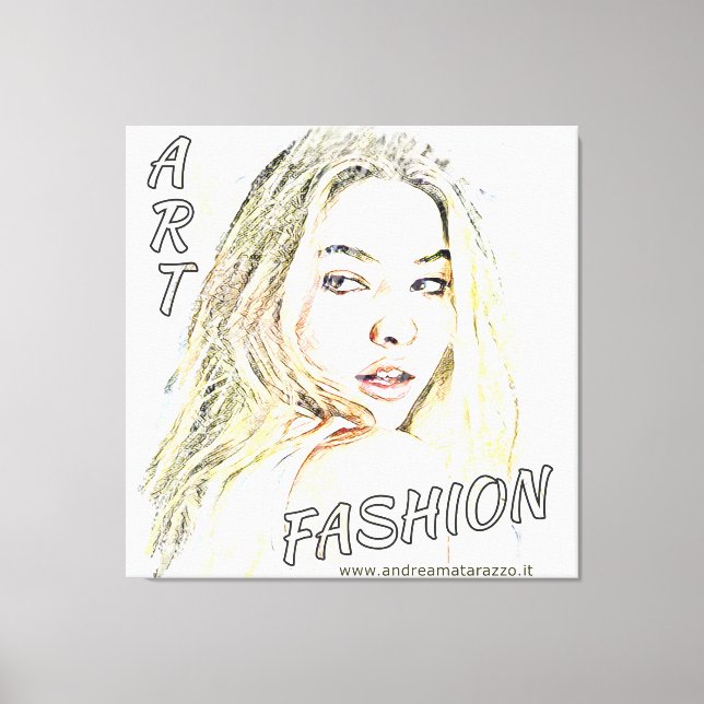 Madelyn Fashion Art   Canvas Print (Front)