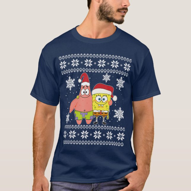 Mademark SpongeBob SquarePants Spongebob And Patri T-Shirt (Front)