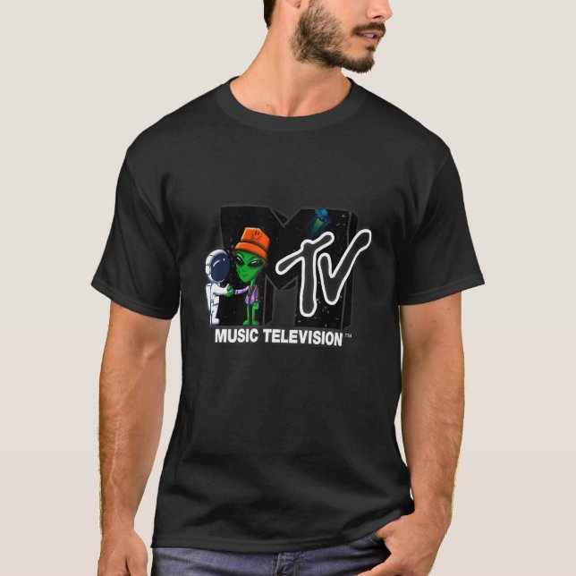 Mademark x MTV - The official MTV Logo - Astronaut T-Shirt (Front)