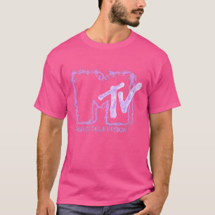 Mademark X Mtv - The Official Mtv Logo With Purple T-Shirt