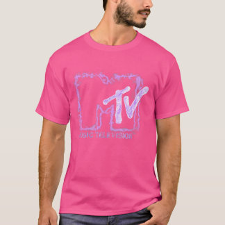 Mademark X Mtv - The Official Mtv Logo With Purple T-Shirt