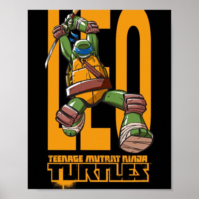 Mademark X - - Original Tmnt New Leonardo  Poster (Front)