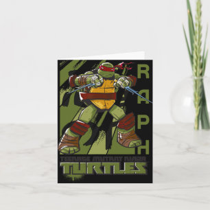 Mademark X - - Original Tmnt New Raphael  Card