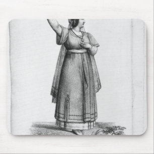 Mademoiselle George in the role Mouse Pad