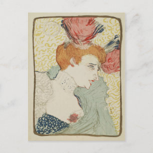 Mademoiselle Marcelle Lender by Toulouse Lautrec Postcard