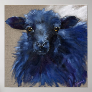 Mademoiselle Pivoine portrait1 Poster