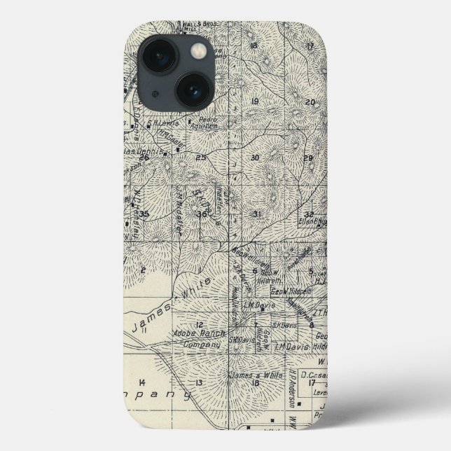 Madera County, California 10 Case-Mate iPhone Case (Back)
