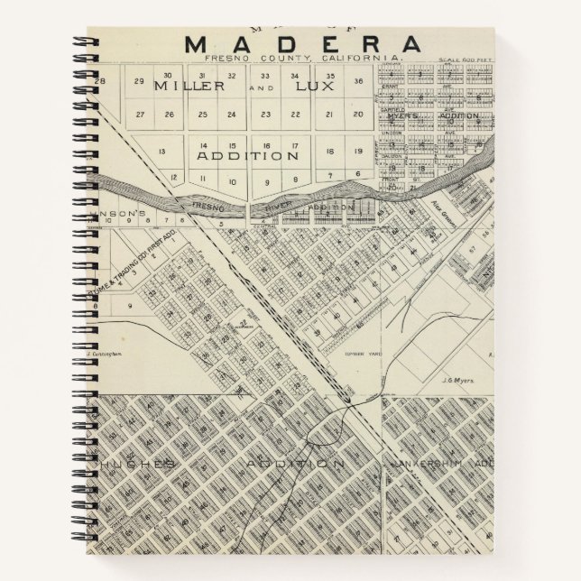 Madera County, California 3 2 Notebook (Front)