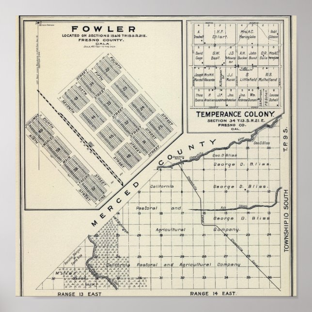 Madera County, California 3 Poster (Front)