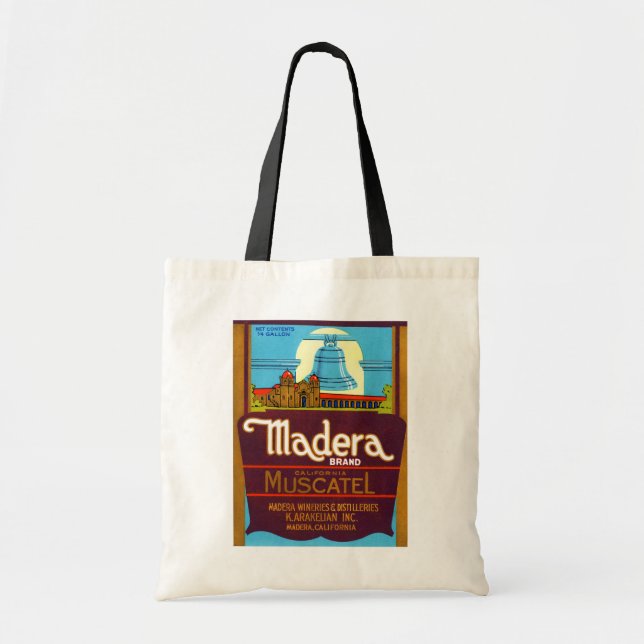 Madera Muscatel Tote Bag (Front)