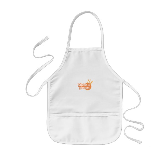 #MadeWithLoveMama'sKitchenApron Kids Apron (Front)