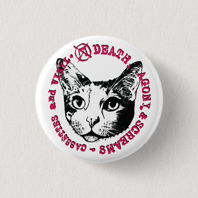 Madge DxAxS 3 Cm Round Badge (Front)