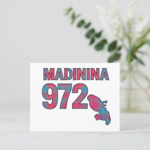 Madinina 972 - Pride Martinique Madras Postcard