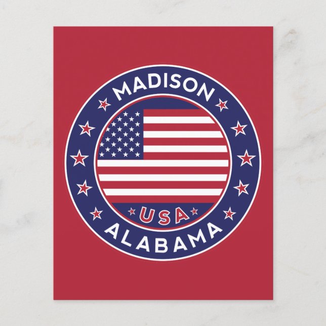 Madison, Alabama Flyer (Front)