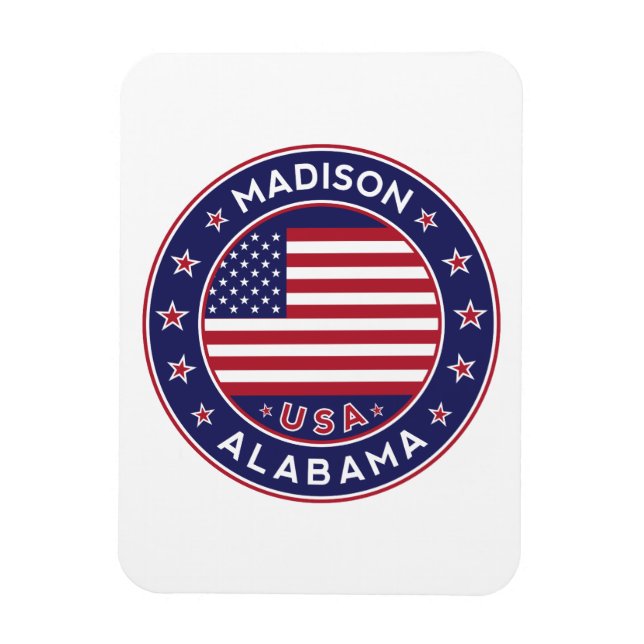 Madison, Alabama Magnet (Vertical)