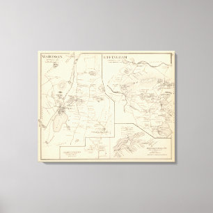 Madison, Effingham Canvas Print