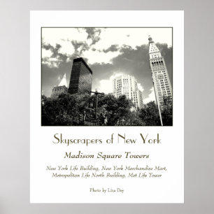 'Madison Square Towers' Poster