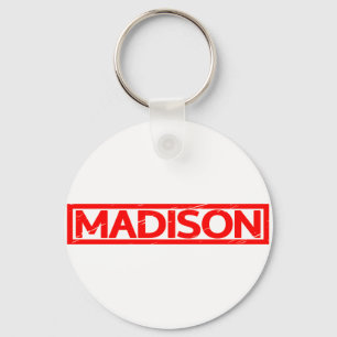 Madison Stamp Key Ring