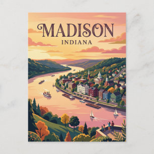 Madison USA Postcard